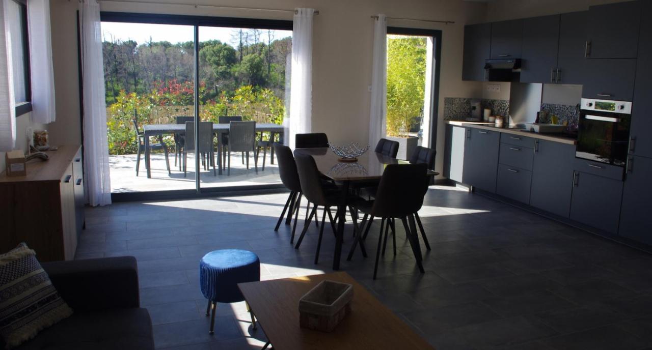 Cote Et Mer - Appartement Haut Standing Dans Villa Avec Piscine Et Vue Mer Taglio-Isolaccio Екстериор снимка