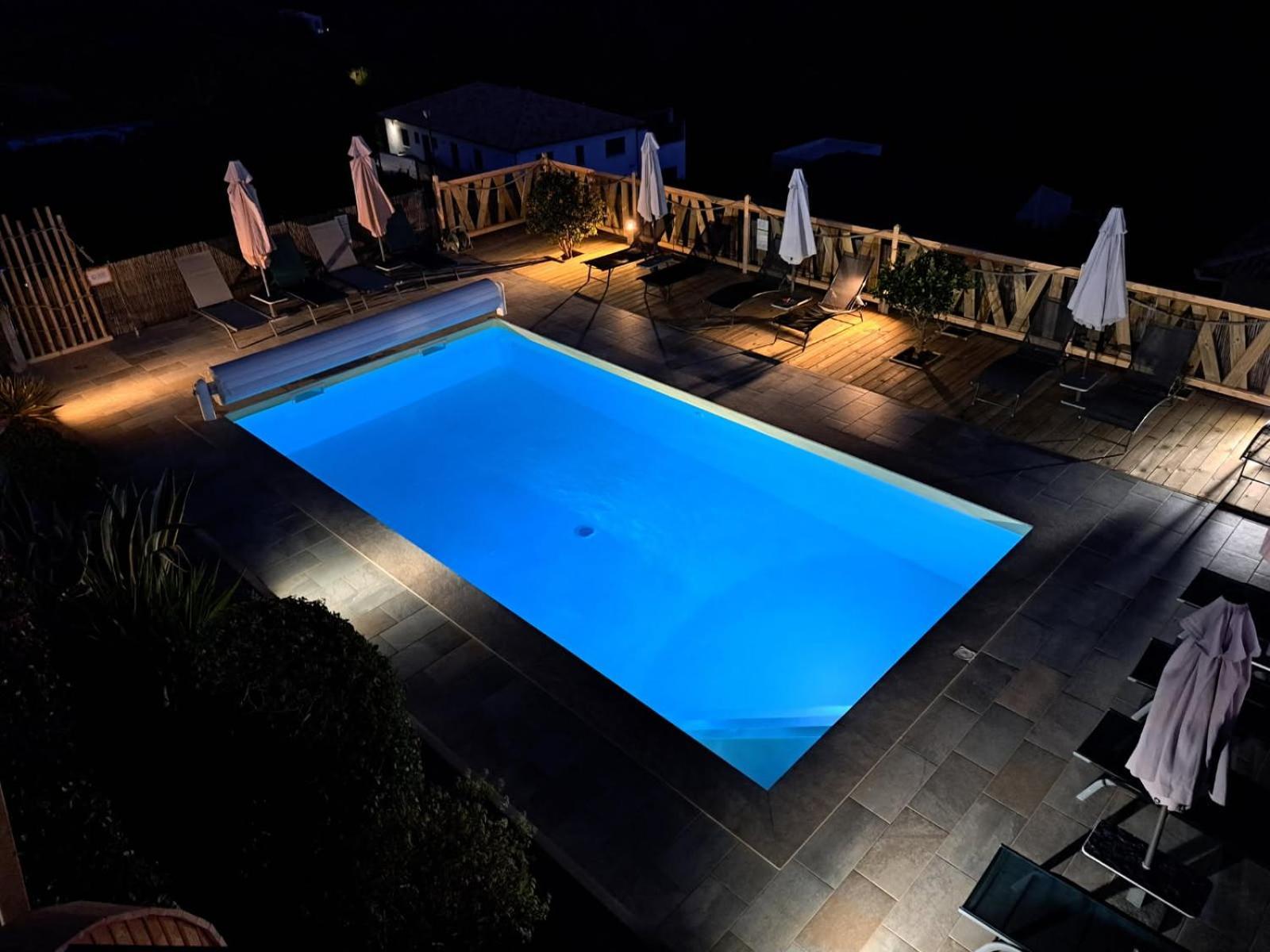 Cote Et Mer - Appartement Haut Standing Dans Villa Avec Piscine Et Vue Mer Taglio-Isolaccio Екстериор снимка